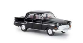 Opel  - Kapitan black - 1:87 - Brekina - BRE20880 - Brek20880 | Toms Modelautos