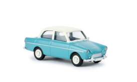 Daf  - 600 turquoise - 1:87 - Brekina - 27705 - Brek27705 | Toms Modelautos