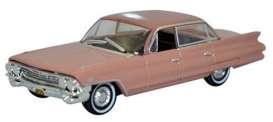 Cadillac  - Sedan 1961 topaz - 1:87 - Oxford Diecast - 87CSD61001 - ox87CSD61001t | Toms Modelautos
