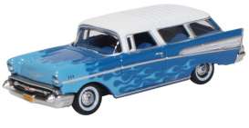 Chevrolet  - Nomad 1957 blue/white - 1:87 - Oxford Diecast - 87CN57005 - ox87CN57005 | Toms Modelautos