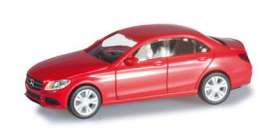 Mercedes Benz  - Avantgarde red - 1:87 - Herpa - H028325 - herpa028325 | Toms Modelautos