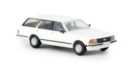 Ford  - Granada II 1977 white - 1:87 - Brekina - BRE19518 - brek19518 | Toms Modelautos