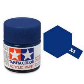 Paint  - blue - Tamiya - X-4 - tamX04 | Toms Modelautos