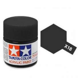 Paint  - black - Tamiya - X-18 - tamX18 | Toms Modelautos