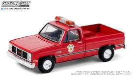 GMC  - High Sierra 1987 red - 1:64 - GreenLight - 30213 - gl30213 | Toms Modelautos