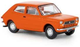 Fiat  - 127 orange - 1:87 - Brekina - BRE22506 - Brek22506 | Toms Modelautos