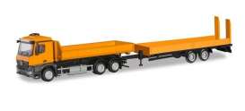 Mercedes Benz  - Actros orange - 1:87 - Herpa - H310772 - herpa310772 | Toms Modelautos