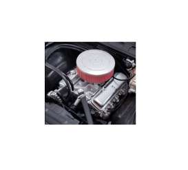 Engine  - 454 Engine & Transmission chrome/orange - 1:18 - Acme Diecast - 1805517E - acme1805517E | Toms Modelautos