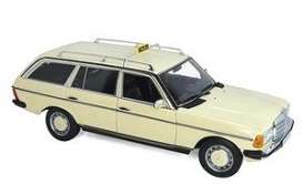 Mercedes Benz  - 200 1982 cream - 1:18 - Norev - 183731 - nor183731 | Toms Modelautos