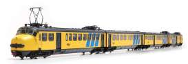 Trains  - yellow/blue - 1:87 - Artitec, Busses, Trucks & Accessories - 24.404.02 - arti2440402 | Toms Modelautos