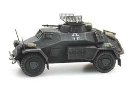 Military Vehicles  - Kfz 221 green - 1:87 - Artitec - 387.105-GR - arti387105GR | Toms Modelautos