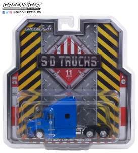 Mack - Anthem Truck 2019 blue - 1:64 - GreenLight - 45110B - gl45110B | Toms Modelautos Mack - Anthem Truck 2019 blue - 1:64 - GreenLight - 45110B - gl45110B | Toms Modelautos