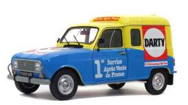 Renault  - 4 LF4 blue/yellow - 1:18 - Solido - 1802204 - soli1802204 | Toms Modelautos