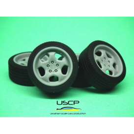 Rims &amp; tires Accessoires - 1:24 - USCP - 24W011 | Toms Modelautos