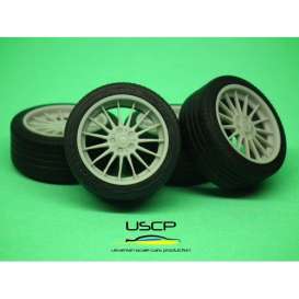 Rims &amp; tires Accessoires - 1:24 - USCP - 24W013 | Toms Modelautos