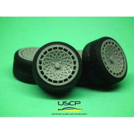 Rims &amp; tires Accessoires - 1:24 - USCP - 24W057 | Toms Modelautos