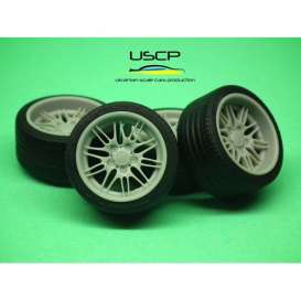 Rims &amp; tires Accessoires - 1:24 - USCP - 24W089 | Toms Modelautos