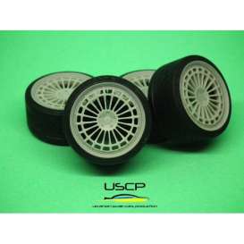 Rims &amp; tires Accessoires - 1:24 - USCP - 24W023 | Toms Modelautos