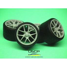 Rims &amp; tires Accessoires - 1:24 - USCP - 24W096 | Toms Modelautos