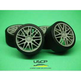 Rims &amp; tires Accessoires - 1:24 - USCP - 24W105 | Toms Modelautos