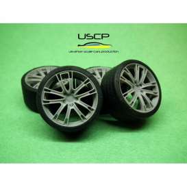 Rims &amp; tires Accessoires - 1:24 - USCP - 24W036 | Toms Modelautos