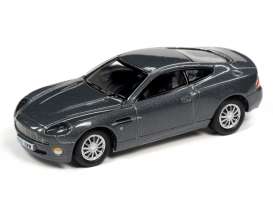 Aston Martin  - Vanquish 2002 silver - 1:64 - Johnny Lightning - SP096 - JLSP096 | Toms Modelautos
