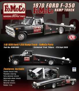 Ford - F-350 Ramp Truck - 1:18 - Acme Diecast - 1801408 - acme1801408 | Toms Modelautos Ford - F-350 Ramp Truck - 1:18 - Acme Diecast - 1801408 - acme1801408 | Toms Modelautos