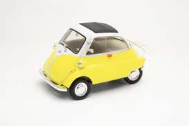 BMW  - Isetta yellow/white - 1:18 - Welly - 24096 - welly24096y | Toms Modelautos