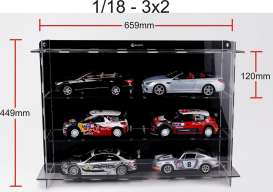 Accessoires diorama - clear/black - 1:18 - Atlantic - 40017 - atl40017 | Toms Modelautos