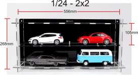 Accessoires diorama - clear/black - 1:24 - Atlantic - 40056 - atl40056 | Toms Modelautos