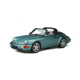 Porsche  - 911 1991 turquoise - 1:18 - GT Spirit - 805 - GT805 | Toms Modelautos