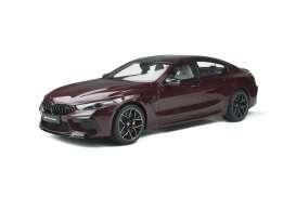 BMW  - M8 2020 dark red-brown - 1:18 - GT Spirit - GT285 - GT285 | Toms Modelautos
