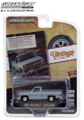 Chevrolet - Truck 1985 blue - 1:64 - GreenLight - 39050F - gl39050F | Toms Modelautos Chevrolet - Truck 1985 blue - 1:64 - GreenLight - 39050F - gl39050F | Toms Modelautos