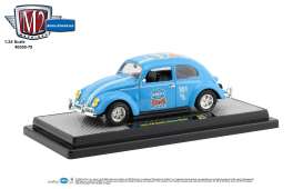 Volkswagen  - Beetle 1952 blue - 1:24 - M2 Machines - 40300-78A - M2-40300-78A | Toms Modelautos