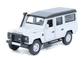Land Rover  - Defender silver - 1:36 - Tayumo - 36100011 - tay36100011 | Toms Modelautos