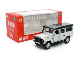 Land Rover  - Defender silver - 1:36 - Tayumo - 36100011 - tay36100011 | Toms Modelautos