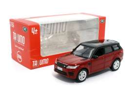 Range Rover  - Sport red - 1:36 - Tayumo - 36100014 - tay36100014 | Toms Modelautos