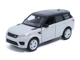 Range Rover  - Sport silver - 1:36 - Tayumo - 36100016 - tay36100016 | Tom's Modelauto's