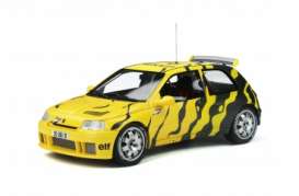 Renault - Clio 1995 black/yellow - 1:18 - OttOmobile Miniatures - 822 - otto822 | Toms Modelautos Renault - Clio 1995 black/yellow - 1:18 - OttOmobile Miniatures - 822 - otto822 | Toms Modelautos