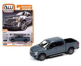 Ford - F-150 2018 grey - 1:64 - Auto World - SP041A - AWSP041A | Toms Modelautos Ford - F-150 2018 grey - 1:64 - Auto World - SP041A - AWSP041A | Toms Modelautos
