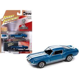 Shelby  - 1968 blue - 1:64 - Johnny Lightning - SP109B - JLSP109B | Toms Modelautos