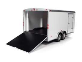 Trailer - white/silver - 1:18 - Auto World - AMM1238 - AMM1238 | Toms Modelautos Trailer - white/silver - 1:18 - Auto World - AMM1238 - AMM1238 | Toms Modelautos