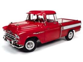 Chevrolet - Cameo 1957 red/white - 1:18 - Auto World - 265 - AW265 | Toms Modelautos Chevrolet - Cameo 1957 red/white - 1:18 - Auto World - 265 - AW265 | Toms Modelautos