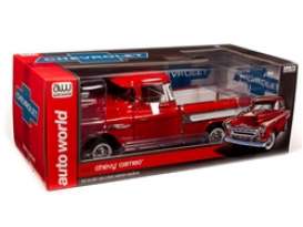 Chevrolet  - Cameo 1957 red/white - 1:18 - Auto World - 265 - AW265 | Toms Modelautos