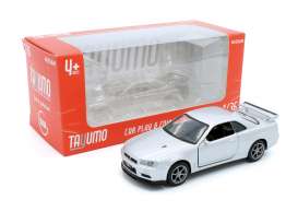 Nissan  - GTR R34 silver - 1:36 - Tayumo - 36115212 - tay36115212 | Toms Modelautos