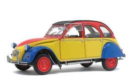 Citroen - 2CV6 1985 yellow/red/blue - 1:18 - Solido - 1805011 - soli1805011 | Toms Modelautos Citroen - 2CV6 1985 yellow/red/blue - 1:18 - Solido - 1805011 - soli1805011 | Toms Modelautos