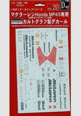 McLaren Honda - MP4/5  - 1:20 - Fujimi - 112954 - fuji112954 | Toms Modelautos