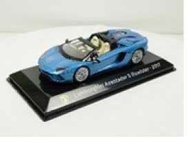 Lamborghini  - Aventador 2017 blue - 1:43 - Magazine Models - magSCLamCabrio | Toms Modelautos