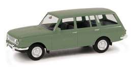 Wartburg  - 353 Tourist green - 1:87 - Herpa - H024150-005 - herpa024150-005 | Toms Modelautos