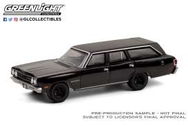 Plymouth  - Satellite 1970 black - 1:64 - GreenLight - 28050A - gl28050A | Toms Modelautos